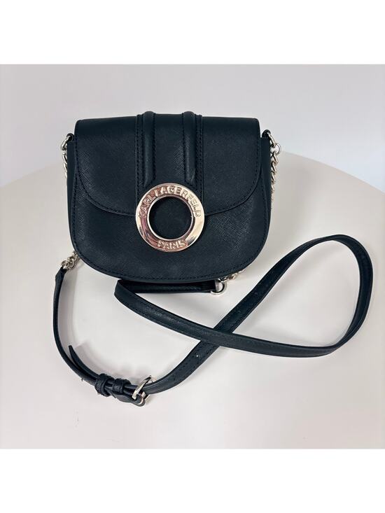 Karl Lagerfeld Handbags - Karl Lagerfeld leather crossbody purse